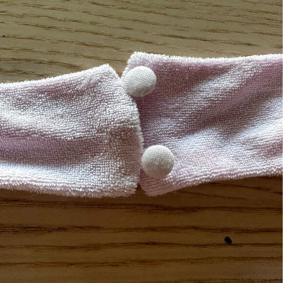 Fabletics Terry Halter Baby Doll Dress in soft pink - Size Small New with tags - Picture 5 of 8